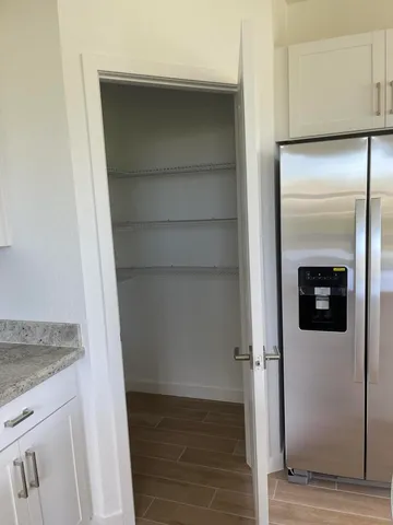a view of a storage & utility room