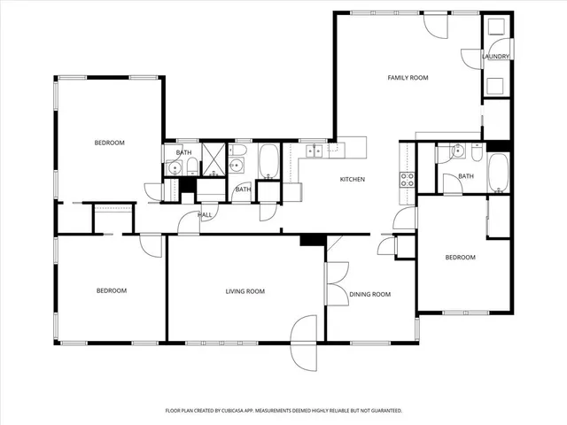 a picture of a floor plan