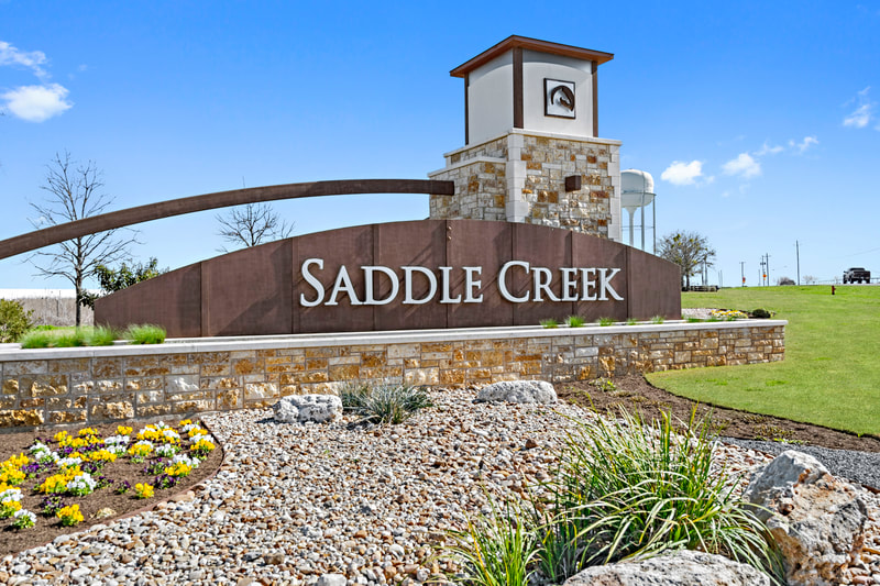 140 Pentro Path Georgetown, TX 78626 - Photo 36 of 37 A welcoming to Saddlecreek community entrance
