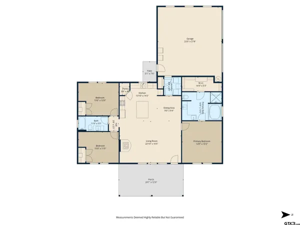 a picture of a floor plan