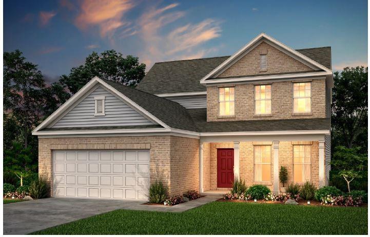 1286 Maston Road Auburn, GA 30011 - Photo 1 of 1 a front view of a house with a yard and garage