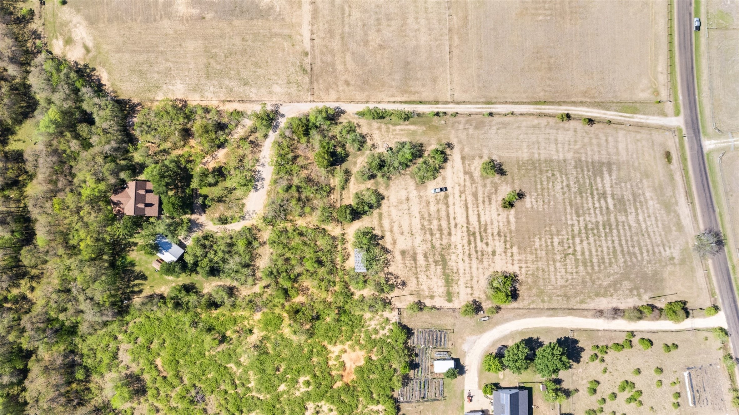399 Upper Elgin River Road Elgin, TX 78621 - Photo 37 of 39 Aerial view of sparsely populated area