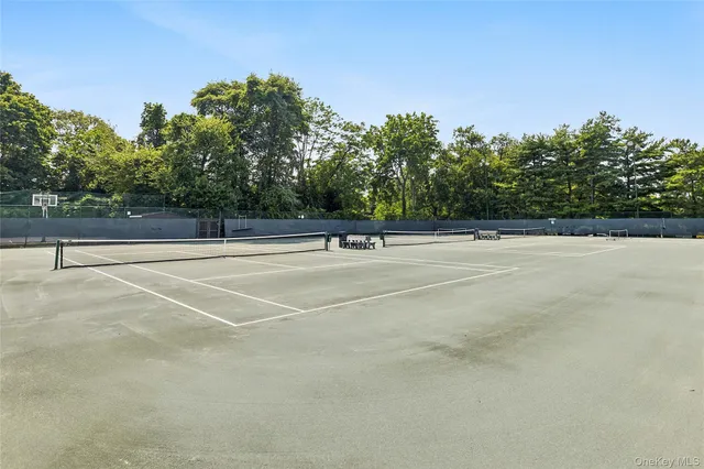 a view of a tennis court