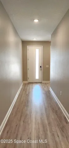 a view of wooden floor