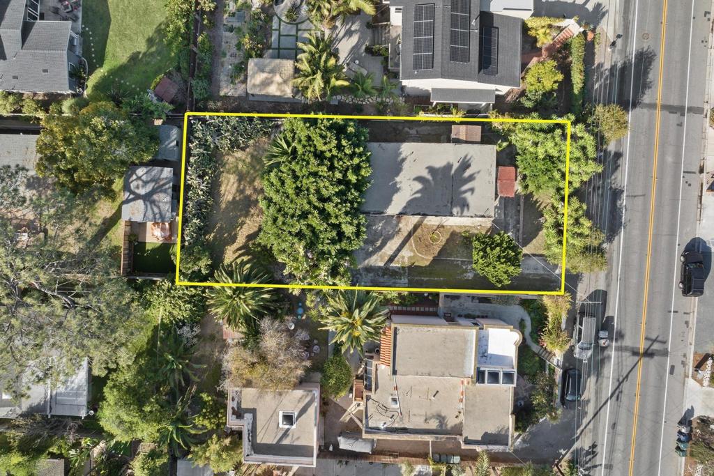 844 Saxony Road Encinitas, CA 92024 - Photo 1 of 31 an aerial view of a house with a garden