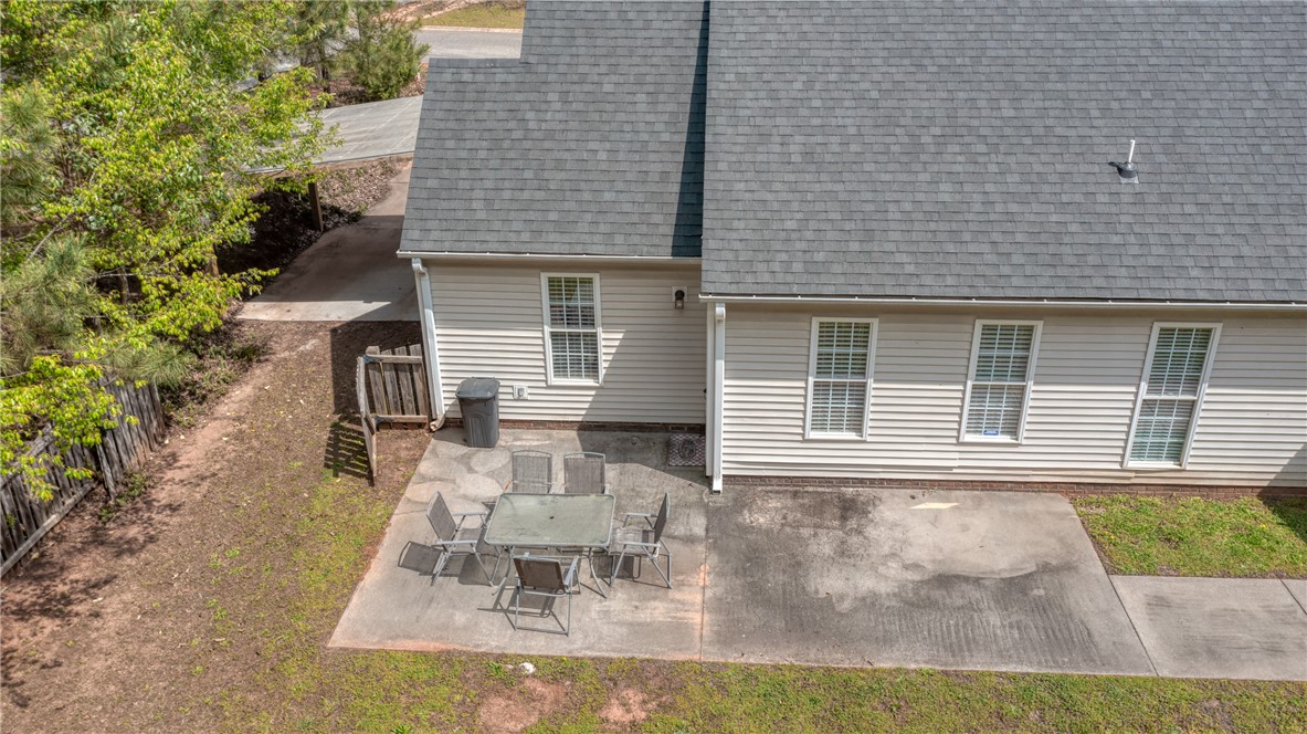 102 Hawk Ridge Drive Anderson, SC 29621 - Photo 20 of 38 This residence features a private patio perfect for outdoor enjoyment and relaxation.