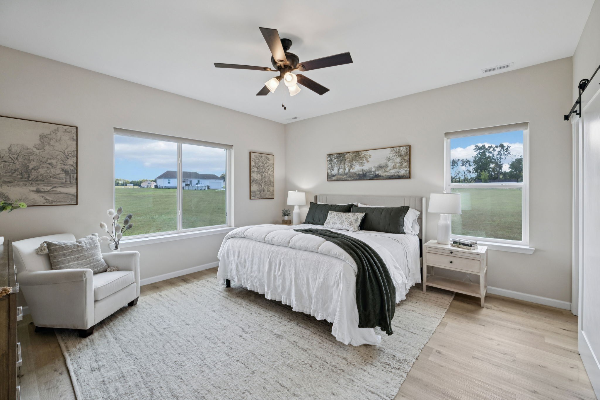 1317 Halls Mill Road Unionville, TN 37180 - Photo 16 of 41 a bedroom with a bed and a couch