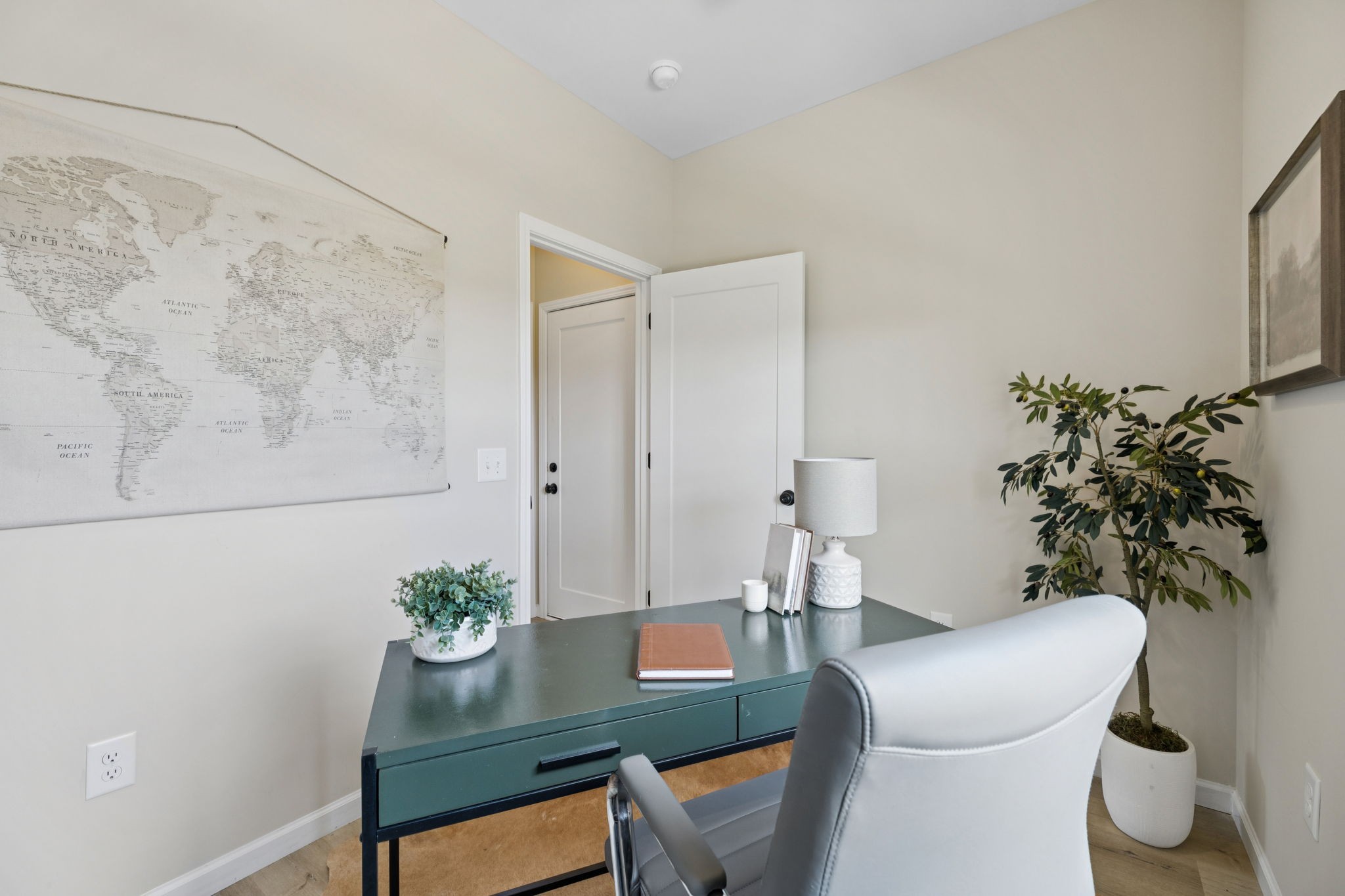 1317 Halls Mill Road Unionville, TN 37180 - Photo 26 of 41 a view of a workspace room with wooden floor