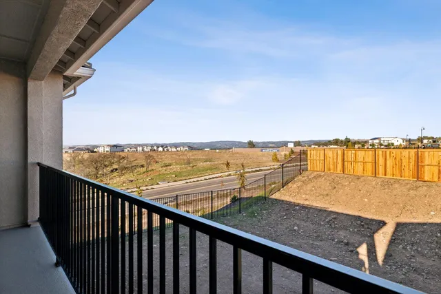 a view of ocean from a balcony