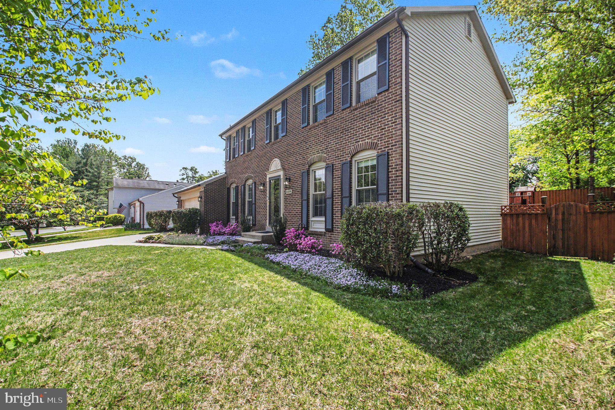 8309 Timber Brook Lane Springfield, VA 22153 - Photo 38 of 39 a view of a house with backyard and sitting area