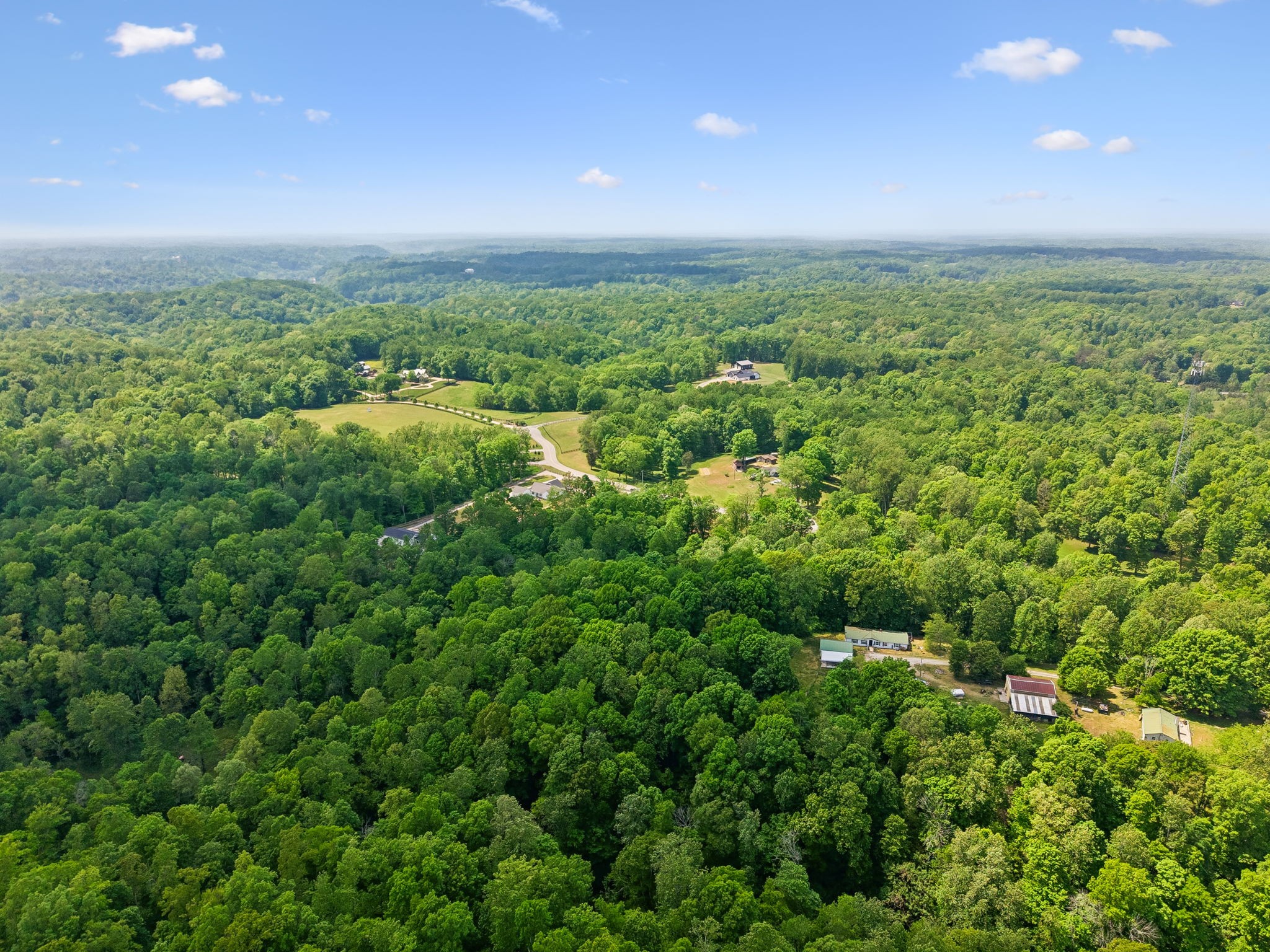 0 Casparis Road Columbia, TN 38401 - Photo 15 of 22 an aerial view of residential houses with outdoor space and trees