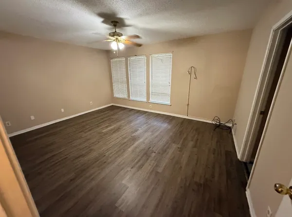 a outdoor view with a sitting space