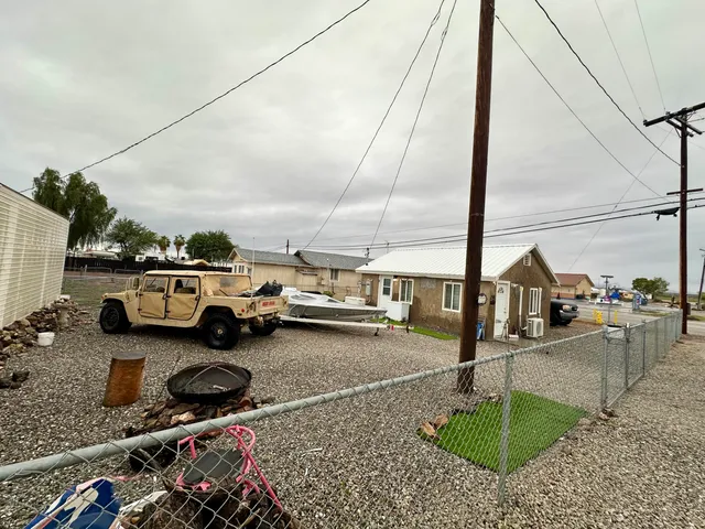 a car parked on the side of the road