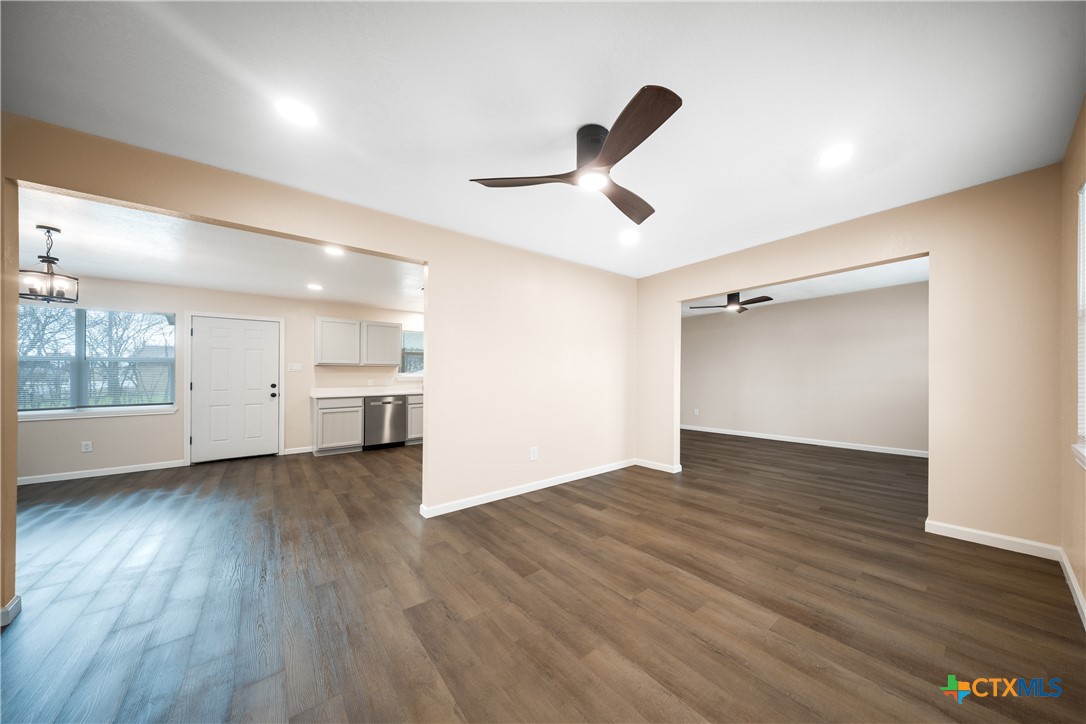 1200 Stephen Street Killeen, TX 76549 - Photo 8 of 22 a view of empty room with wooden floor