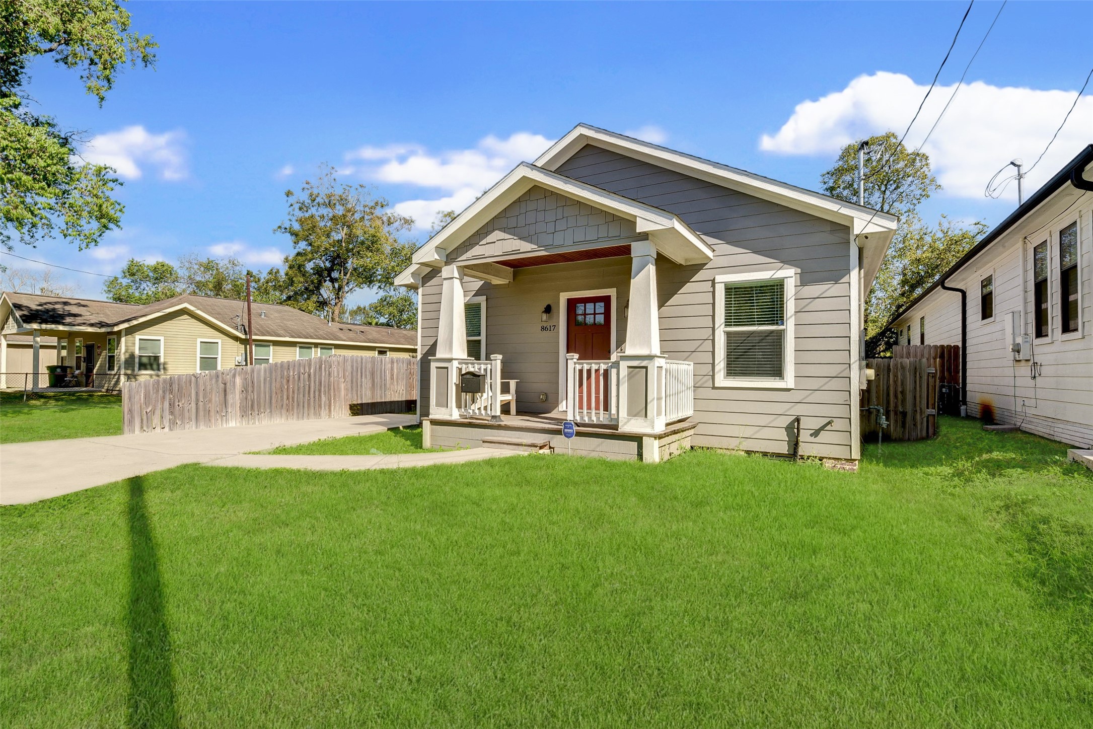8617 Dosia Street Houston, TX 77051 - Photo 2 of 20 a view of a house with a backyard