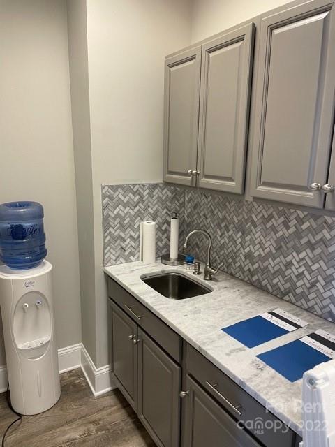 7510 Pineville-Matthews Road, Unit 14B Charlotte, NC 28226 - Photo 6 of 14 a kitchen with a sink and a toilet