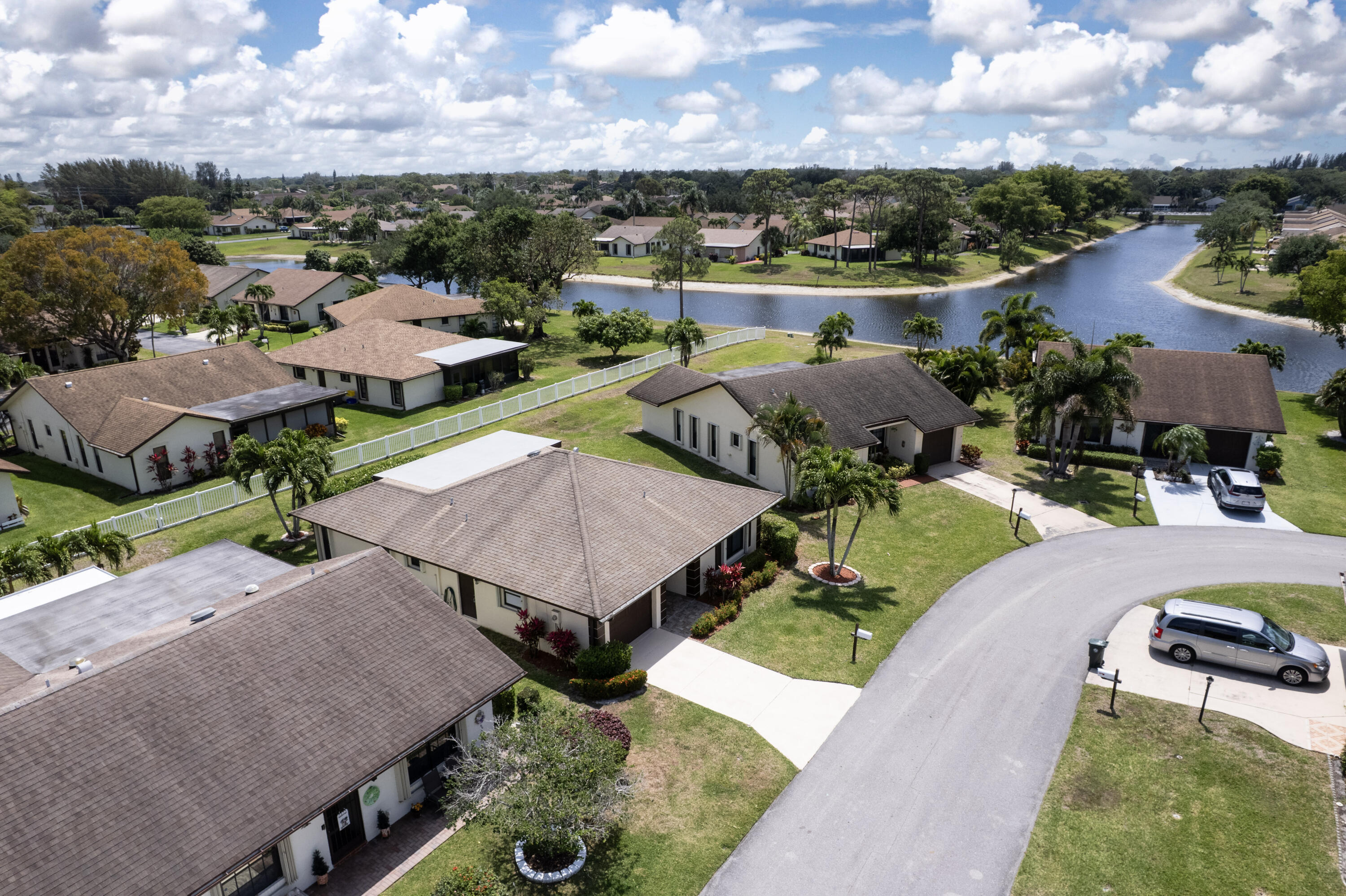 6223 Red Cedar Circle Greenacres, FL 33463 - Photo 31 of 40 31-AERIAL VIEW