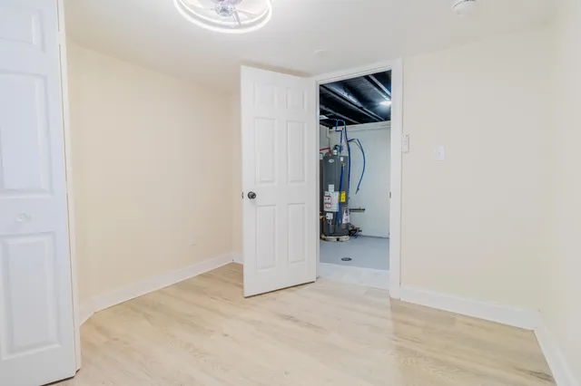 a view of a storage & utility room