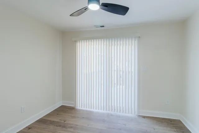 wooden floor in an empty room