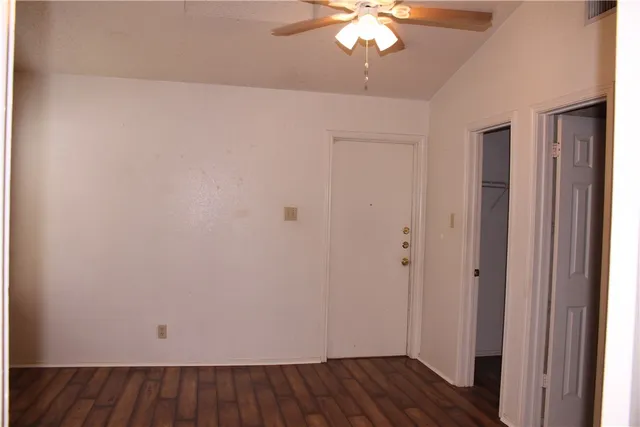 wooden floor in an empty room