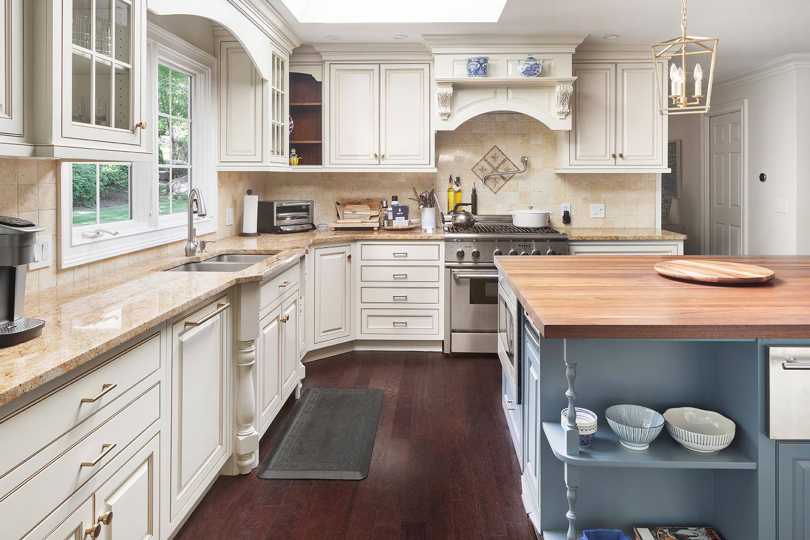 1 French Farm Road Norwalk, CT 06850 - Photo 13 of 33 a kitchen with a sink cabinets and wooden floor