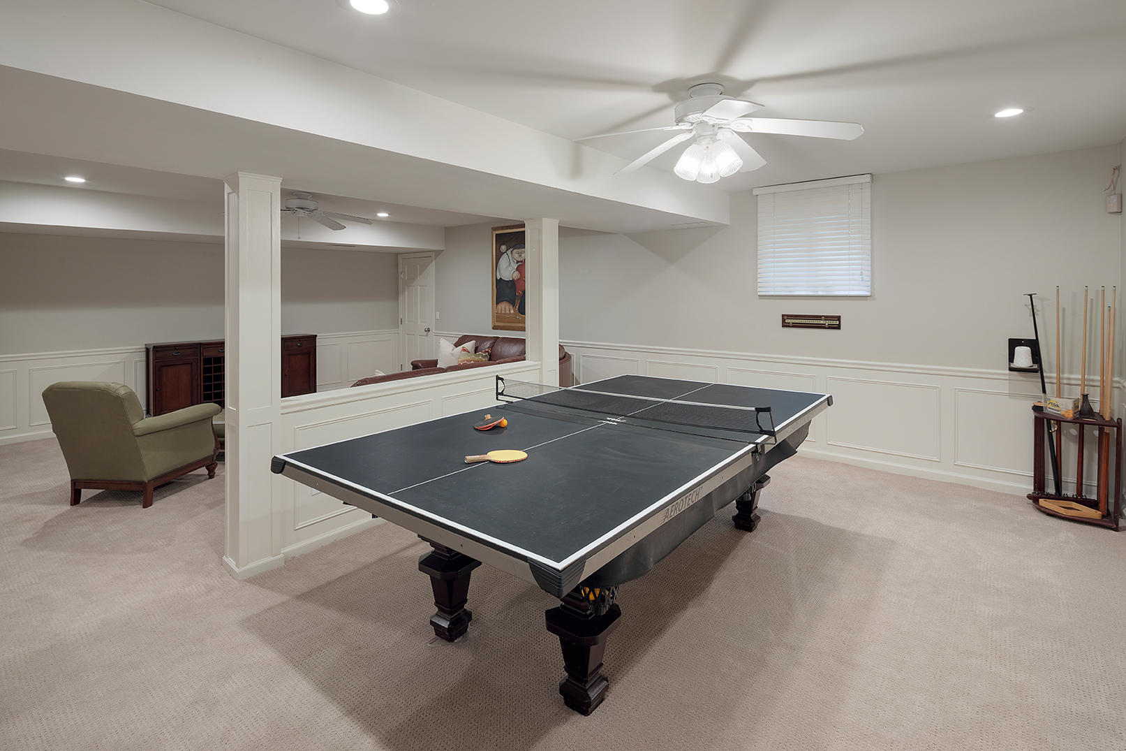 1 French Farm Road Norwalk, CT 06850 - Photo 29 of 33 a room with pool table and a chandelier