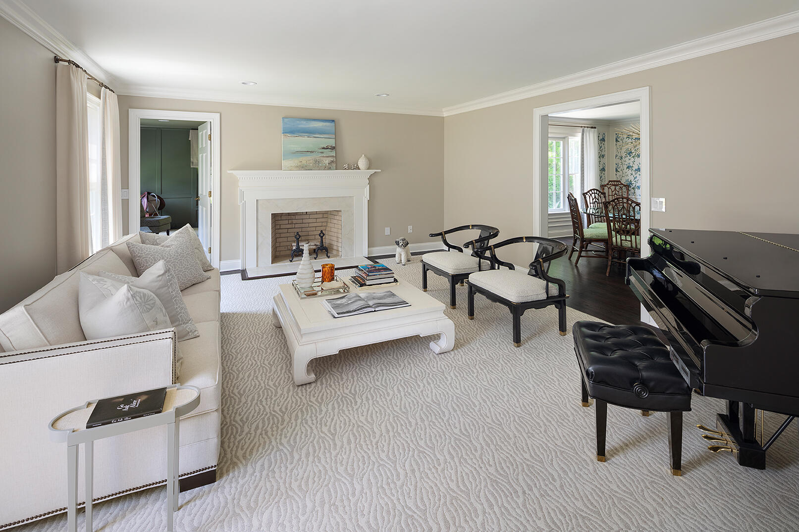 1 French Farm Road Norwalk, CT 06850 - Photo 6 of 33 a living room with furniture and a fireplace