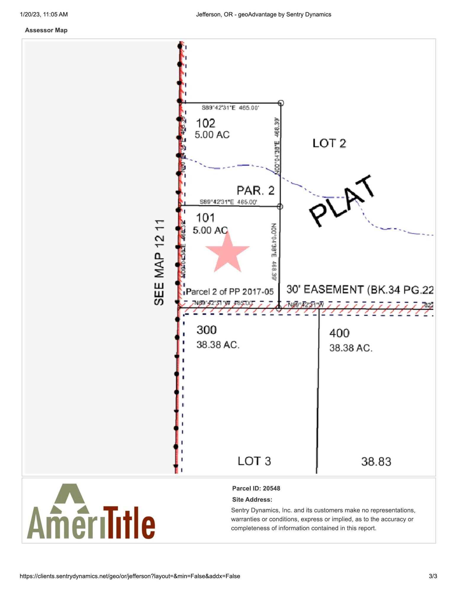 101 Southwest Graham Road Culver, OR 97734 - Photo 15 of 15 Plot Map 1