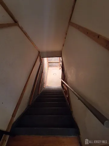 a view of a storage room