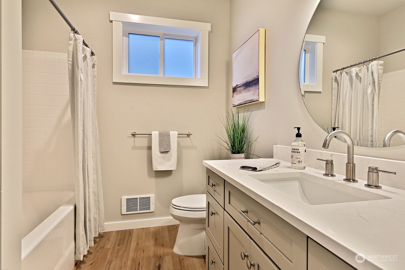 1831 Watkins Road Freeland, WA 98249 - Photo 28 of 37 a bathroom with a sink toilet and shower