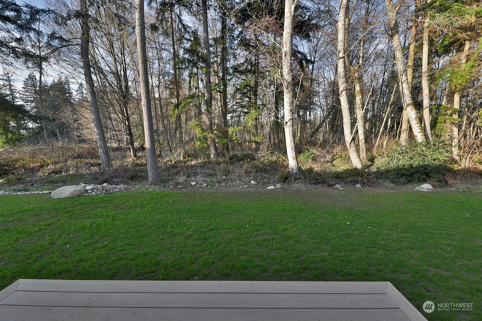 1831 Watkins Road Freeland, WA 98249 - Photo 32 of 37 a view of backyard with green space