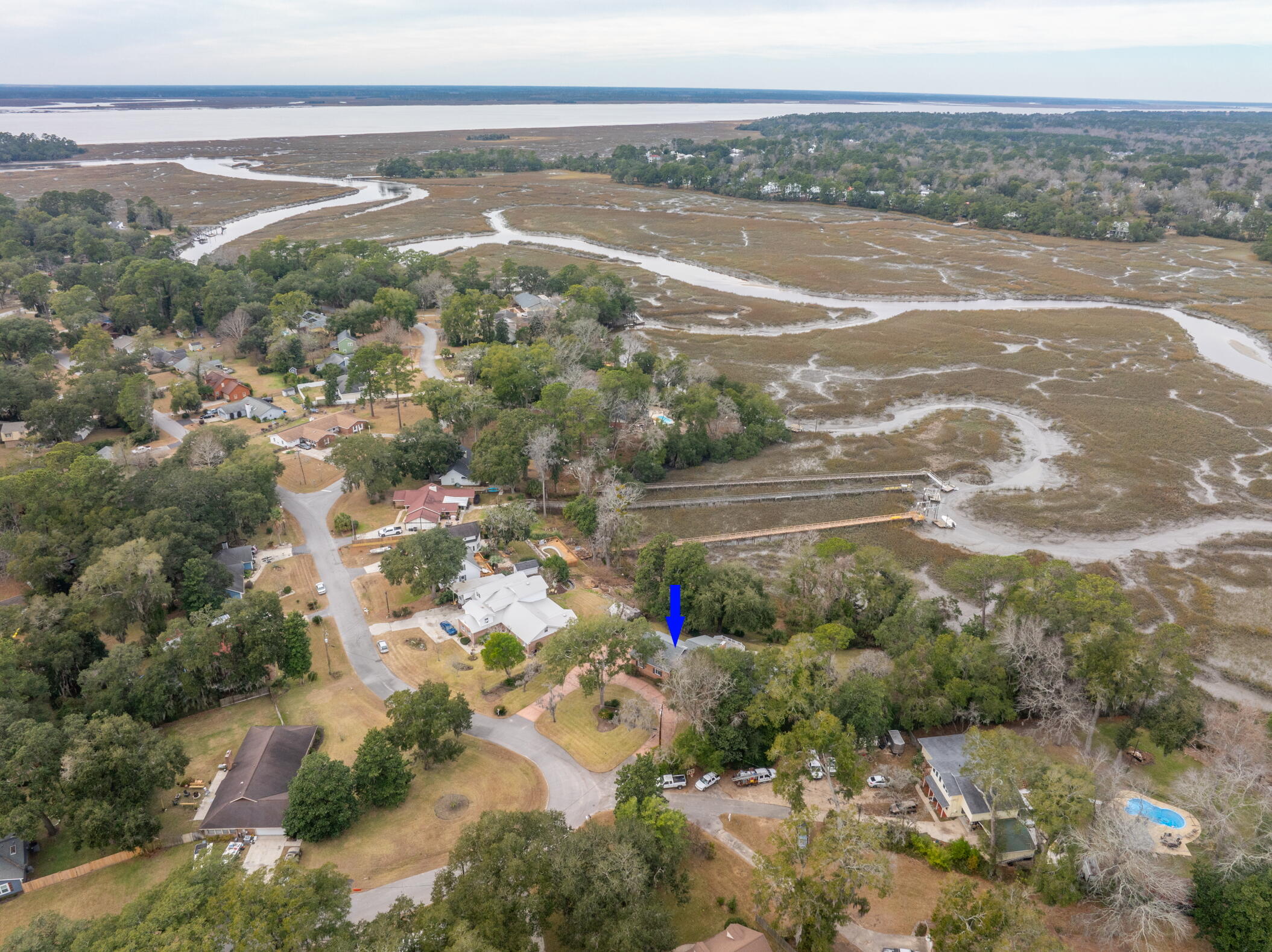 6126 Vaux Road Beaufort, SC 29906 - Photo 85 of 90 DJI_0279.pdnmarker