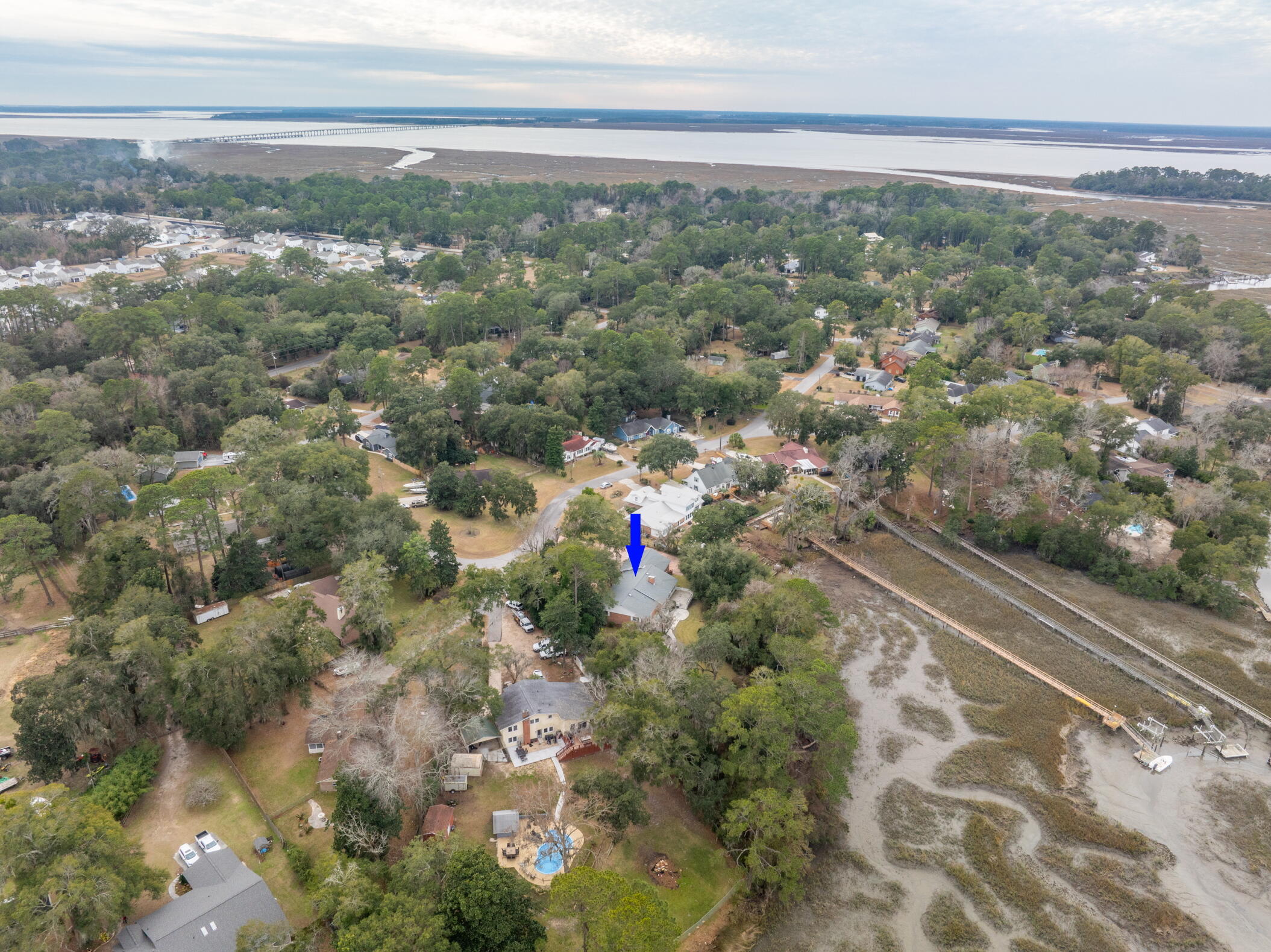 6126 Vaux Road Beaufort, SC 29906 - Photo 87 of 90 DJI_0284.pdnmarker