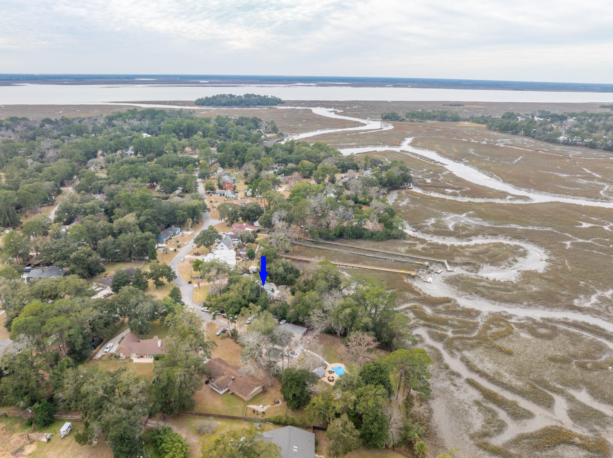 6126 Vaux Road Beaufort, SC 29906 - Photo 89 of 90 DJI_0288.pdnmarker
