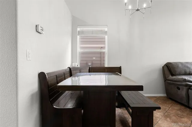 a room with furniture and window