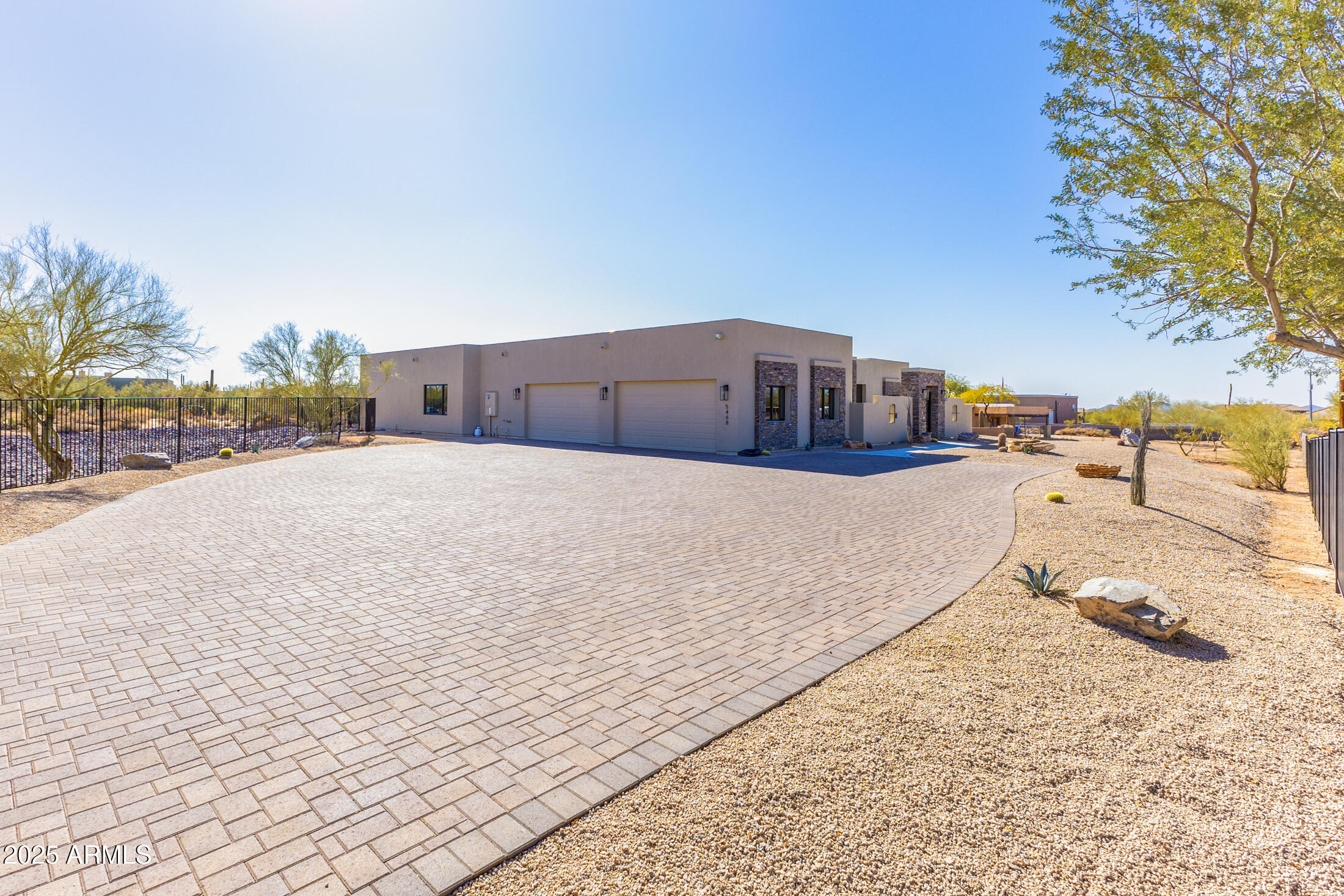 5468 East Dove Valley Road Cave Creek, AZ 85331 - Photo 9 of 78 Paver Driveway