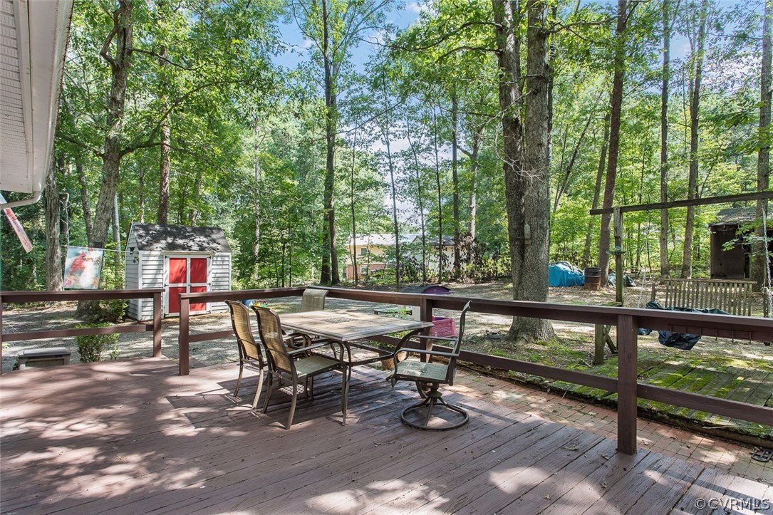 15419 Robert Terrell Road Montpelier, VA 23192 - Photo 12 of 18 Rear Deck