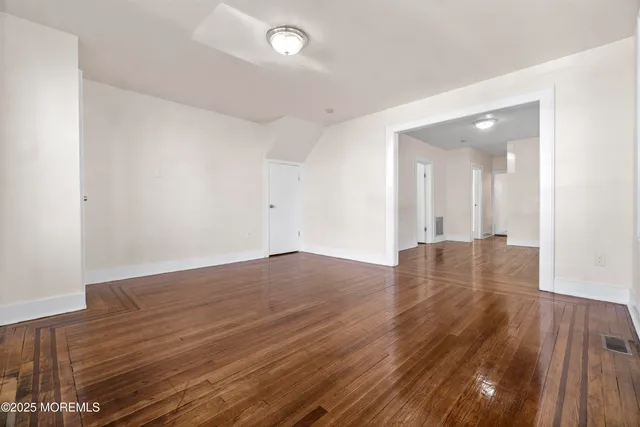 wooden floor in an empty room