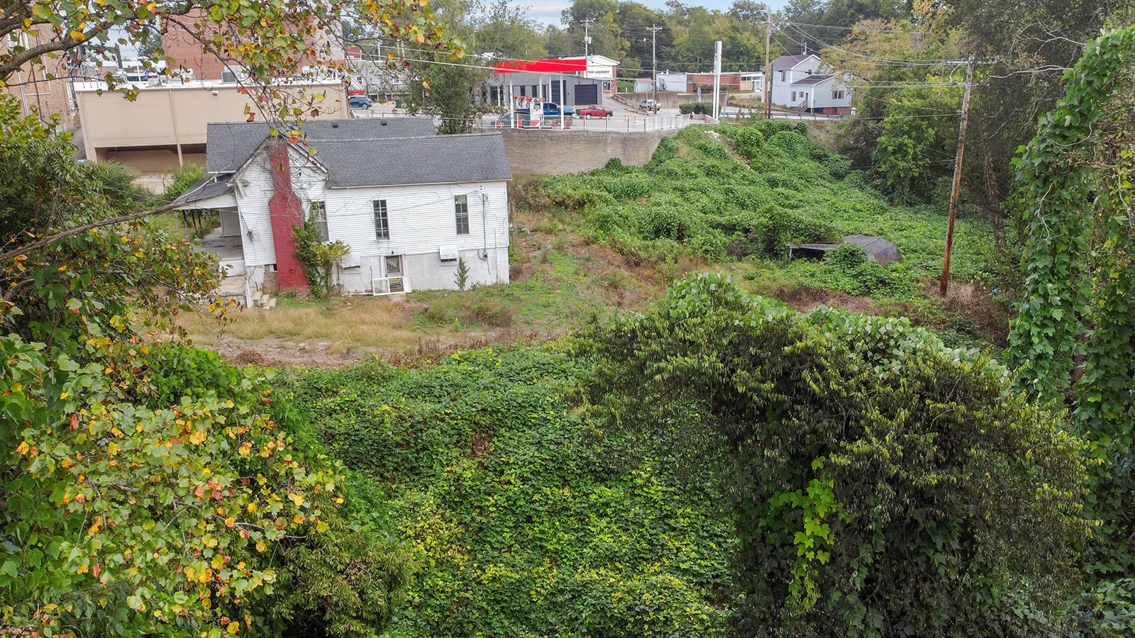 105 Webb Street Centerville, TN 37033 - Photo 3 of 35 an aerial view of residential houses with outdoor space and trees
