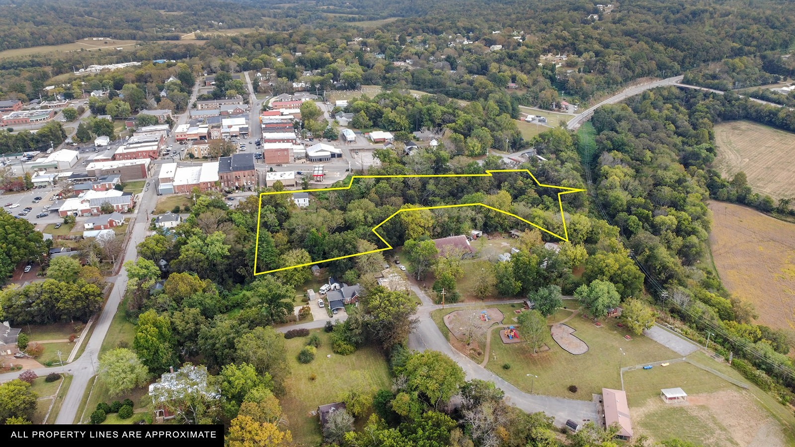 105 Webb Street Centerville, TN 37033 - Photo 33 of 35 an aerial view of a houses