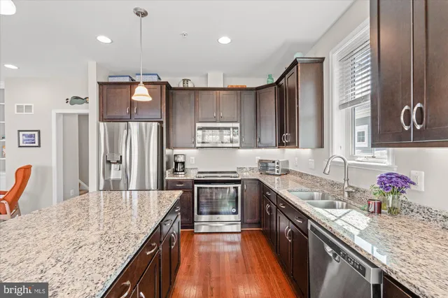 workspace with wooden floor