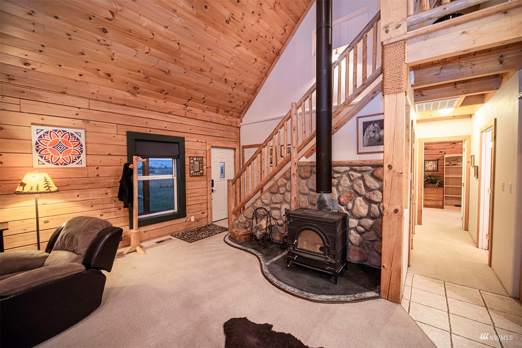 14352 Highway 12 Touchet, WA 99360 - Photo 29 of 40 a view of a livingroom with furniture and a gym equipment