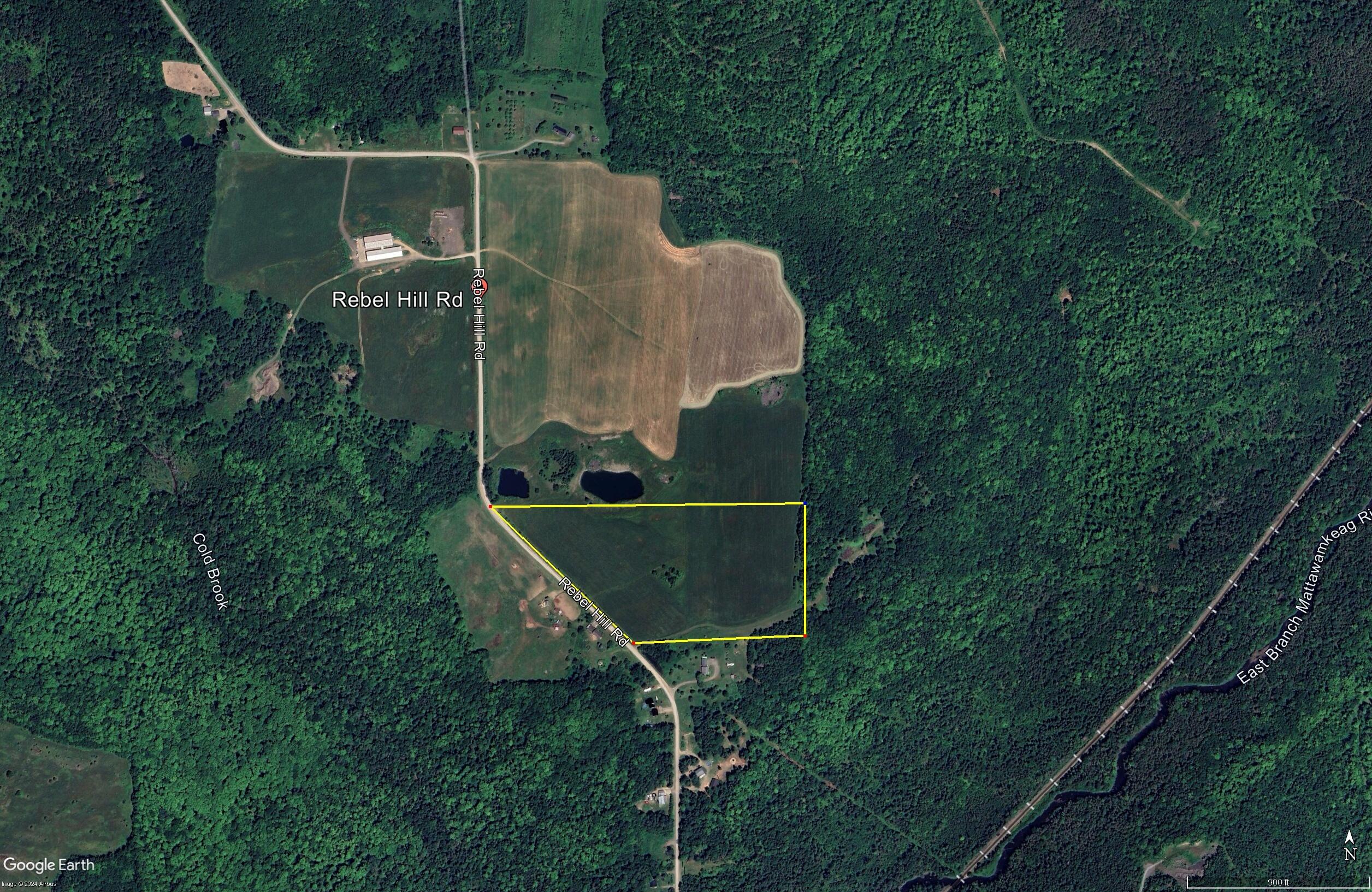 20-ac Off Rebel Hill Road Merrill, ME 04780 - Photo 1 of 9 20 rebel parcel