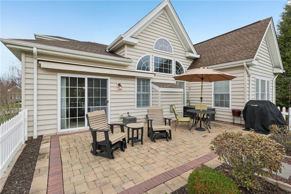 122 Liberty Lane Freedom, PA 15042 - Photo 34 of 50 a view of a outdoor space with a table and chairs in patio