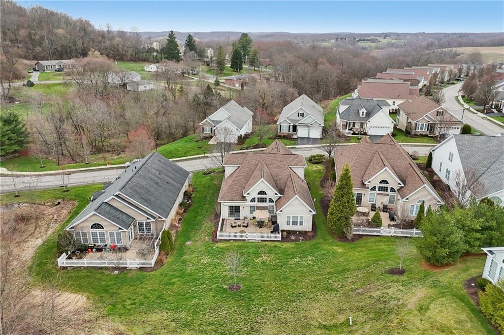 122 Liberty Lane Freedom, PA 15042 - Photo 36 of 50 an aerial view of a house with garden space and a view of a house