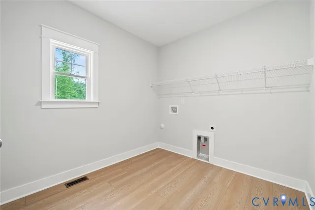 wooden floor in an empty room