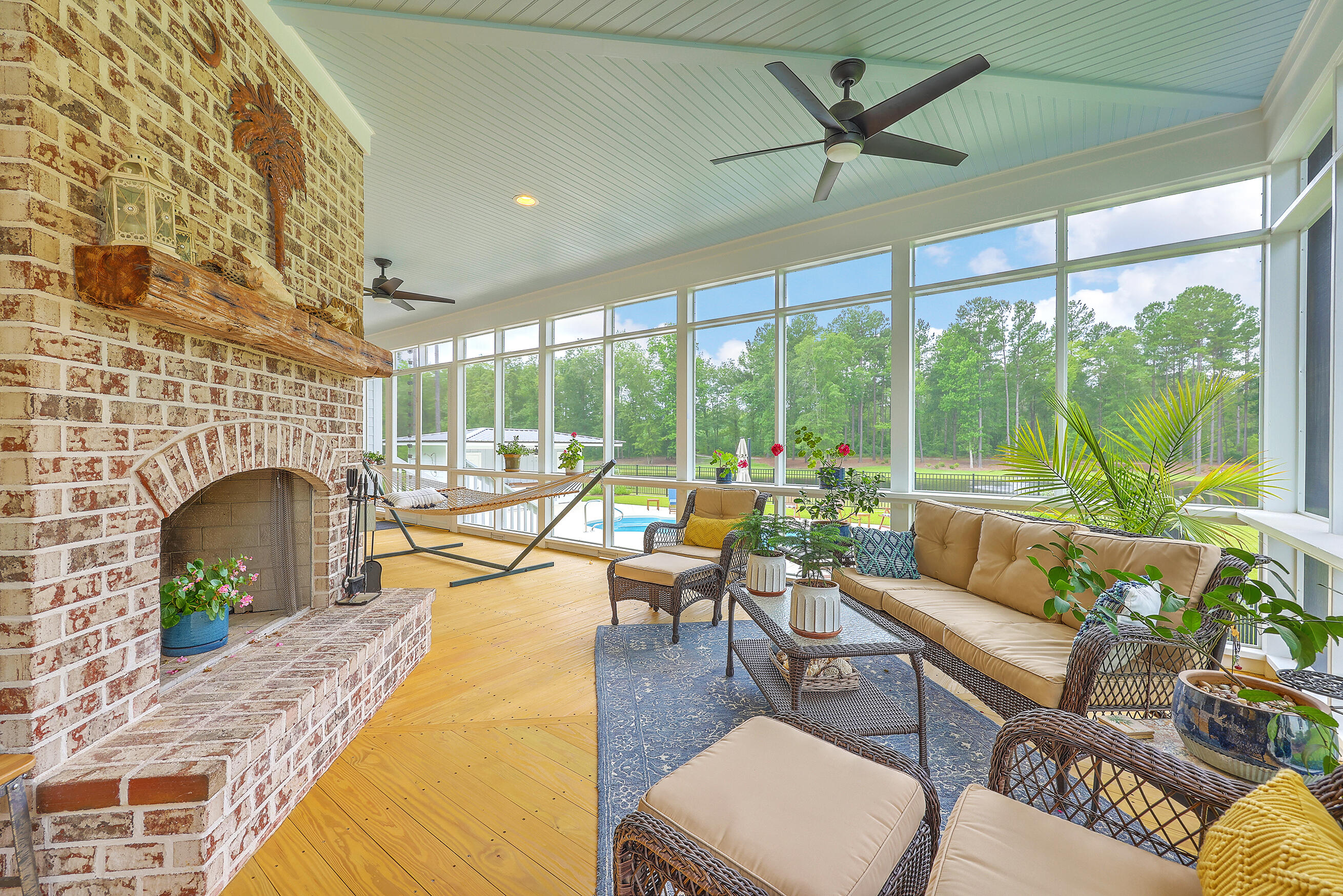 12145 Low Country Highway Ruffin, SC 29475 - Photo 18 of 73 Main: Outdoor Fireplace