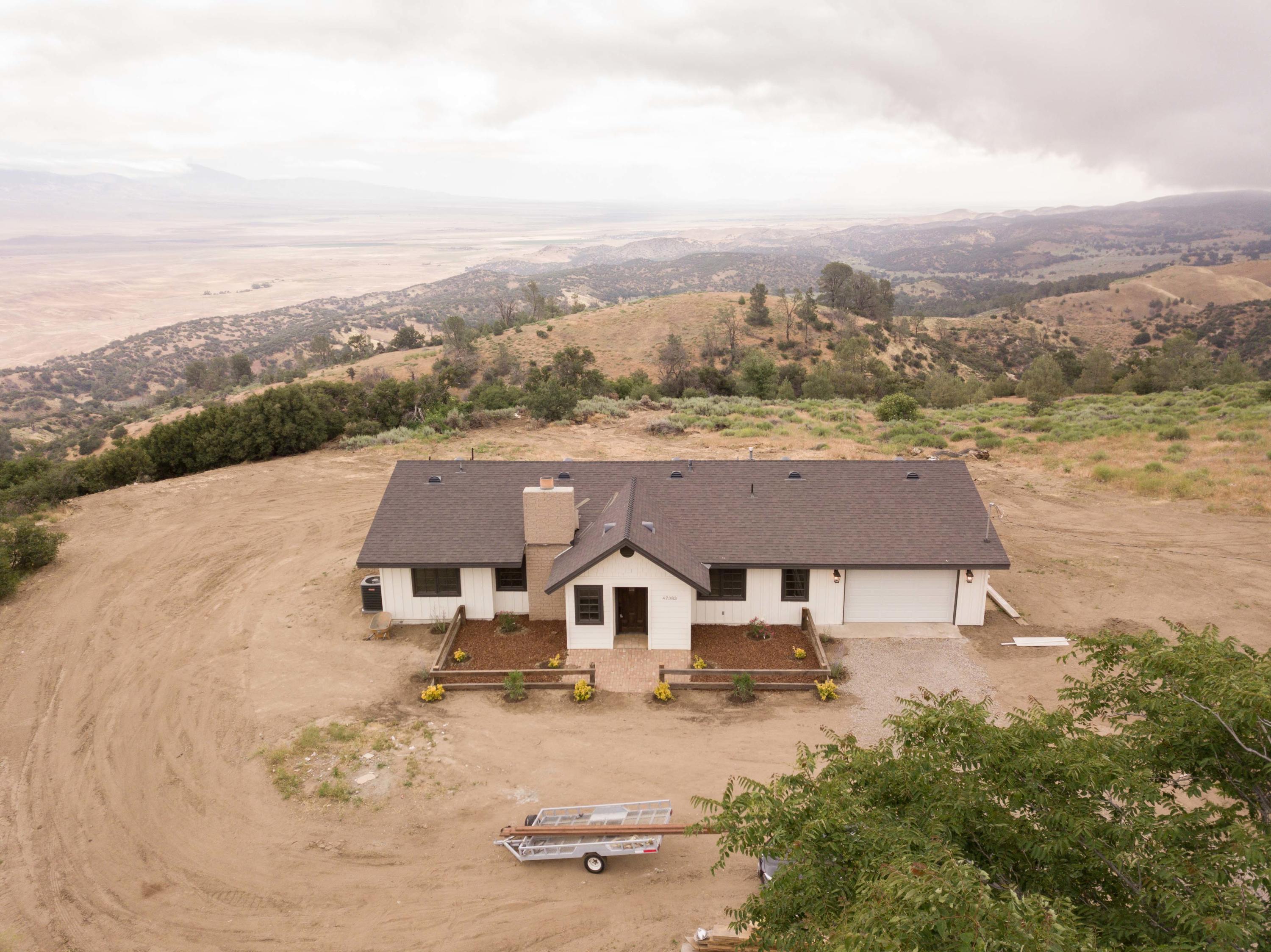 47383 Old Ridge Route Lake Hughes, CA 93532 - Photo 19 of 23 an aerial view of a house with a mountain
