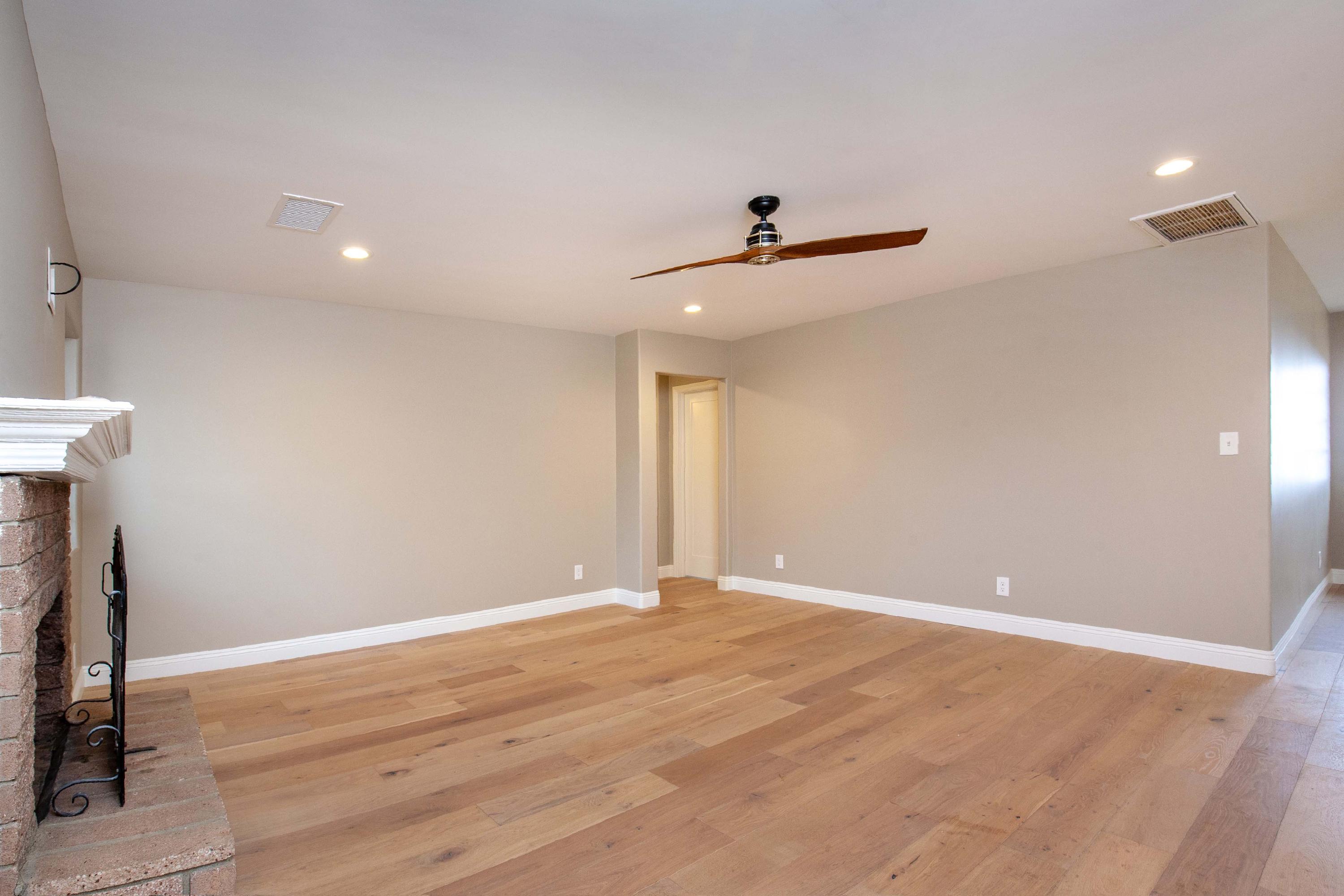 47383 Old Ridge Route Lake Hughes, CA 93532 - Photo 5 of 23 a view of an empty room with wooden floor and a window