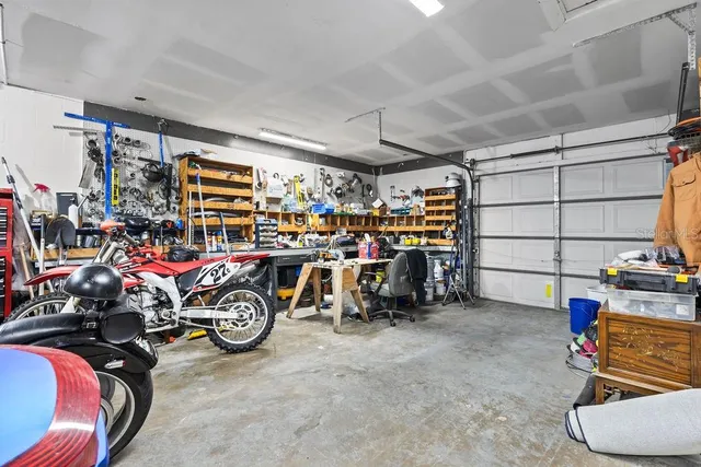 a view of a storage in a room